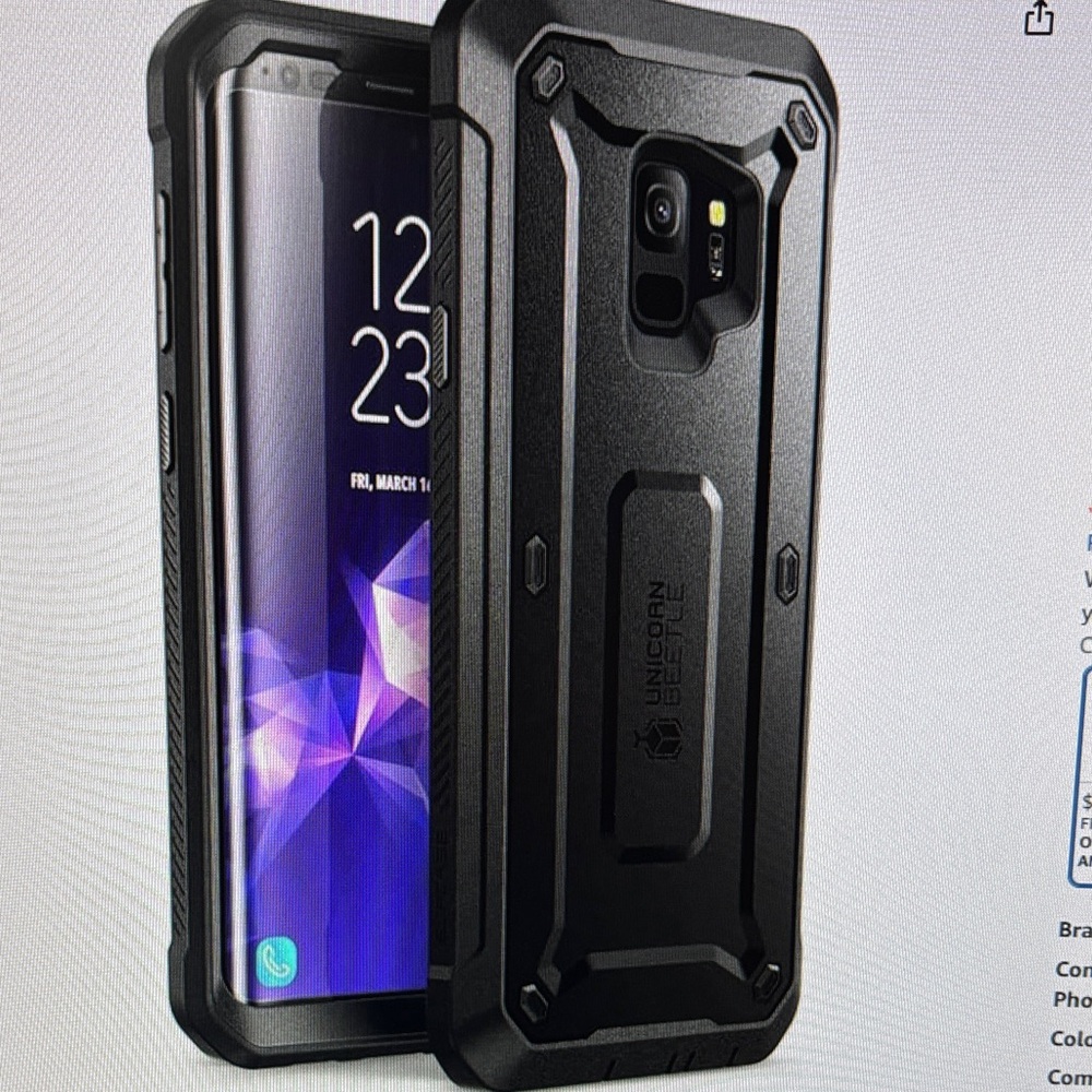 NEW - SUPCASE Unicorn Beetle Pro Rugged Case Galaxy 9